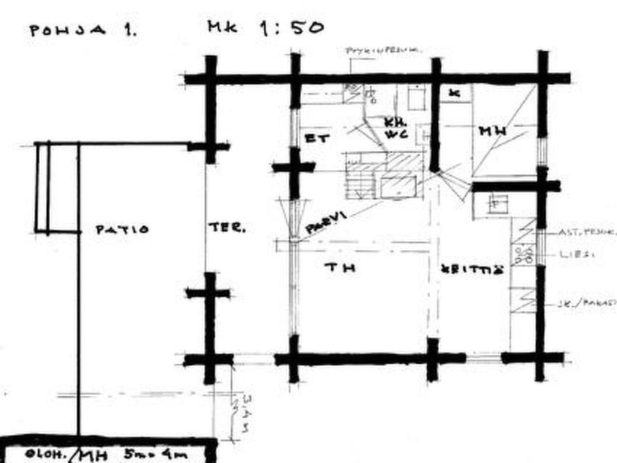 Дома для отпуска Holiday Home Lähesniemi Hokkanen-17